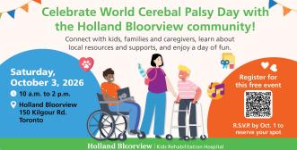 Celebrate World Cerebal Palsy Day